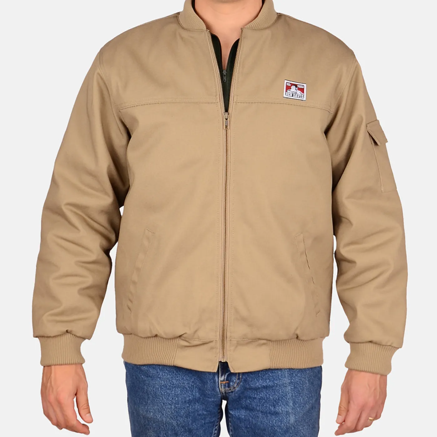 Online Ben Davis Bomber Jacket - Khaki