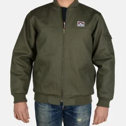 Best Ben Davis Bomber Jacket - Olive