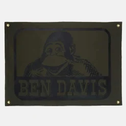 Online Ben Davis Canvas Banner - Olive Duck