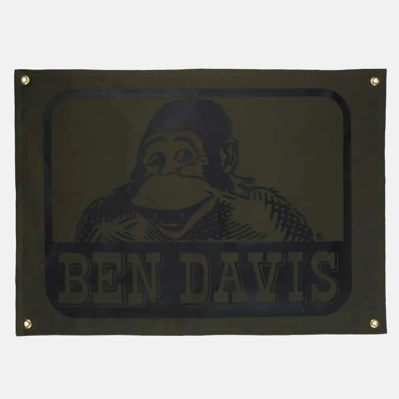 Online Ben Davis Canvas Banner - Olive Duck