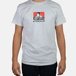 New Ben Davis Classic Logo T-Shirt - Ash Grey