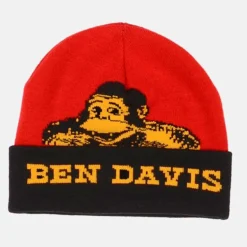 Shop Ben Davis Cuffed Knit Beanie - Knit Logo