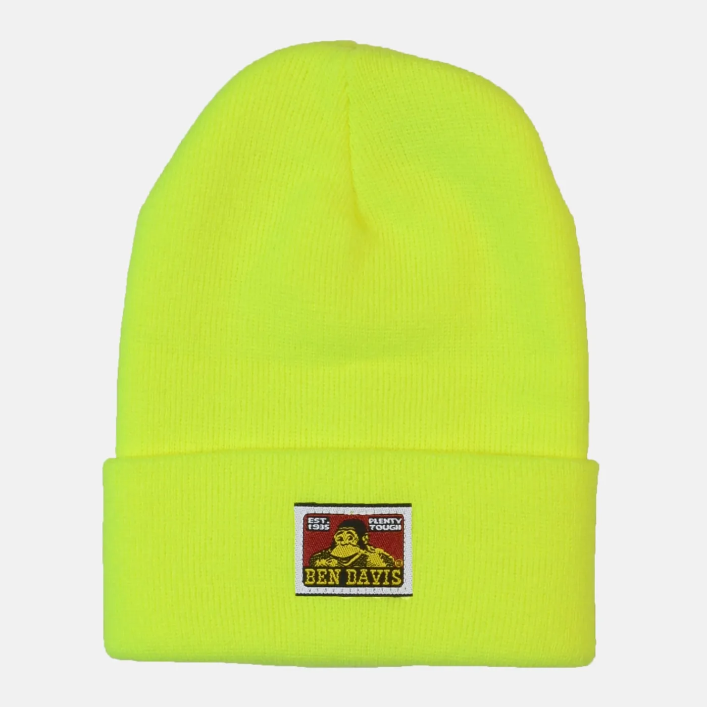 Best Sale Ben Davis Cuffed Knit Beanie - Safety Yellow