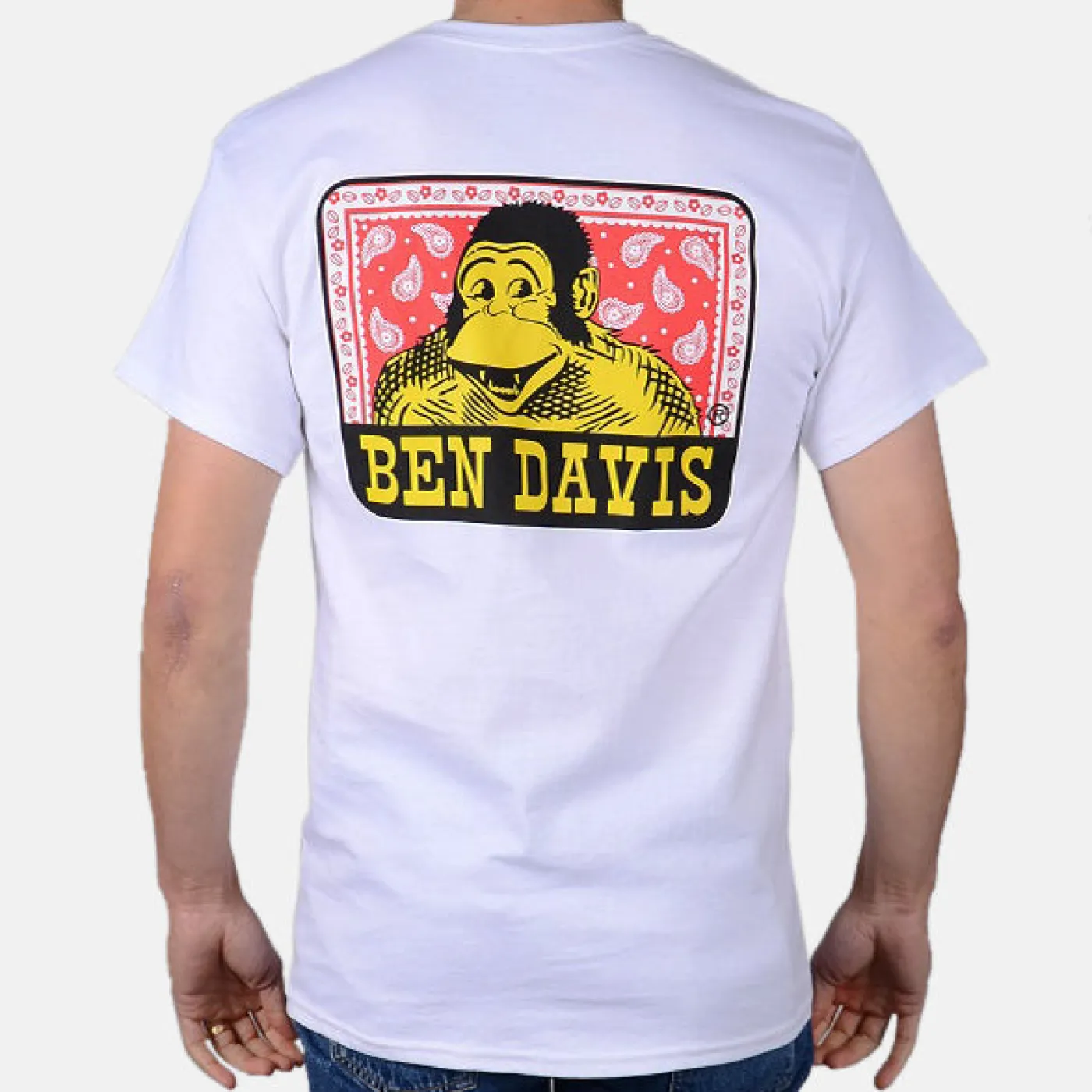 Flash Sale Ben Davis Paisley T-Shirt - White