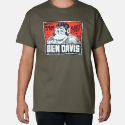 New Ben Davis Vintage Logo T-Shirt - Olive